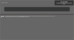 Desktop Screenshot of coraf.com